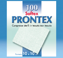 GARZA IN TESSUTO NON TESSUTO PRONTEX SOFT 10X10CM 100 PEZZI - Farmamood