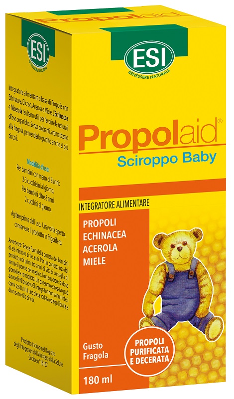 ESI PROPOLAID PROPOLBABY SCIROPPO 180 ML - Farmamood