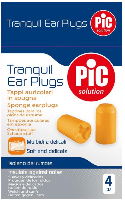 TAPPI AURICOLARI TRANQUIL IN SPUGNA 4 PEZZI - Farmamood
