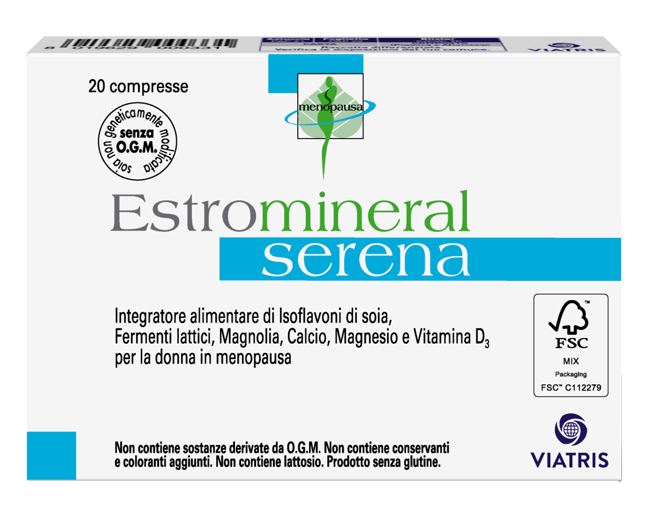 ESTROMINERAL SERENA 20 COMPRESSE - Farmamood