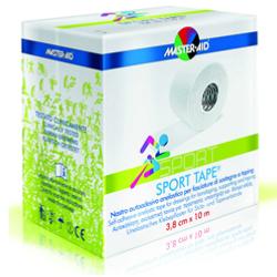 NASTRO AUTOADESIVO ANELASTICO PER FASCIATURE DI SOSTEGNO E TAPING MASTER-AID SPORT 3,8X10 - Farmamood