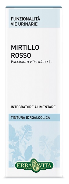 MIRTILLO ROSSO FOGLIE SOLUZIONE IDROALCOLICA 50 ML EBV - Farmamood