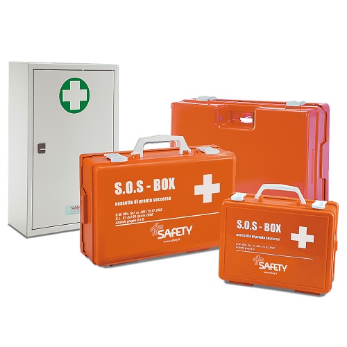 CASSETTA PRONTO SOCCORSO PLASTICA VUOTA TIPO C - Farmamood
