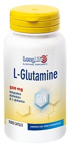 LONGLIFE L-GLUTAMINE 100 CAPSULE - Farmamood