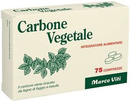 CARBONE VEGETALE 25 COMPRESSE - Farmamood