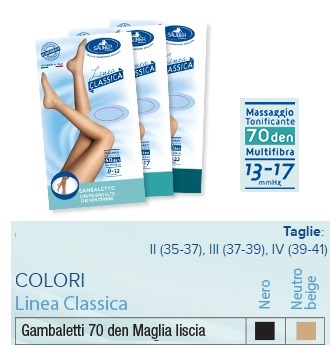 SAUBER GAMBALETTO 70 MAGLIA LISCIA NEUTRO BEIGE 3 LINEA CLASSICA - Farmamood