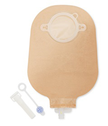 SACCA PER UROSTOMIA DANSAC NOVA 2 ANATOMICA TRASPARENTE MIDI CON RUBINETTO DI CHIUSURA DI SICUREZZA 55MM 10 PEZZI + 1 ADATTATORE E 10 TAPPINI ESTERNI - Farmamood