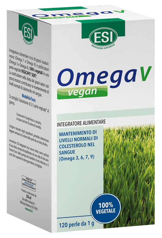 ESI OMEGACTIVE VEGAN 120 VEGICAPSULE - Farmamood