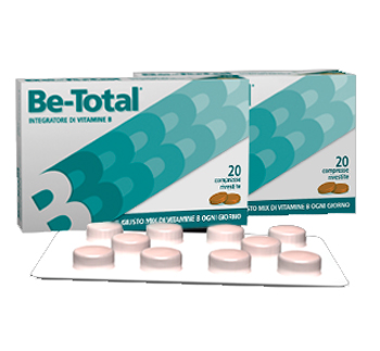 BE-TOTAL 20 COMPRESSE RIVESTITE - Farmamood