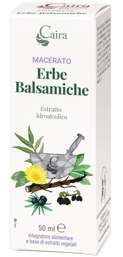 CAIRA MACERATO ERBE BALSAMICHE ESTRATTO IDROALCOLICO GOCCE 50 ML - Farmamood