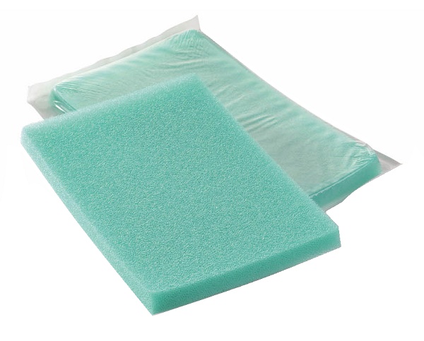 MEDICAZIONE IN COMPRESSE DI POLIURETANO ESPANSO FORMATO DA RETICOLI CELLULARI A NIDO D'APE 10PZ 15X10X2CM - Farmamood
