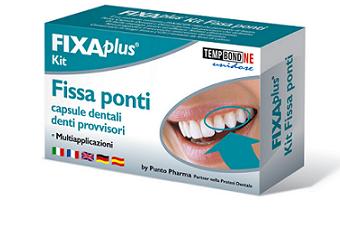 CEMENTO PROVVISORIO PER PONTI FIXAPLUS KIT 1 PEZZO - Farmamood
