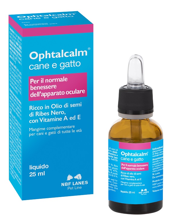 OPHTALCALM GOCCE OLIO 25 ML CON CONTAGOCCE - Farmamood
