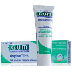 GUM ORIGINAL WHITE DENTIFRICIO 75 ML - Farmamood
