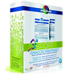 GHIACCIO ISTANTANEO MASTER-AID SPORT PER TERAPIA DEL FREDDO 2 PEZZI - Farmamood