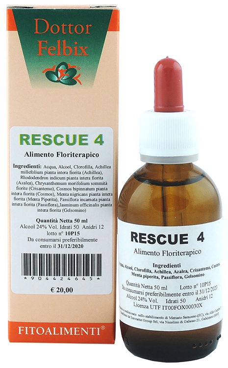 RESCUE 4 GOCCE 50 ML - Farmamood