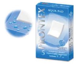 GARZA COMPRESSA PRONTEX AQUA PAD 5X7CM - Farmamood