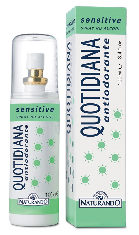 QUOTIDIANA ANTIODORANTE SPRAY SENSITIVE 100 ML - Farmamood