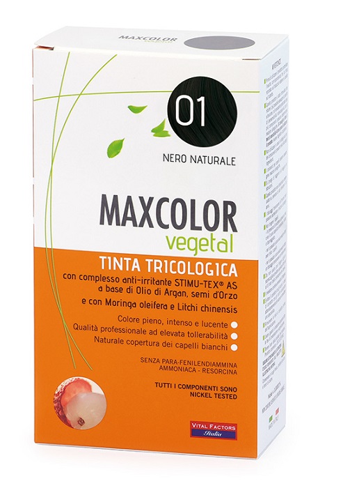 MAX COLOR VEGETAL 01 TINTURA 140 ML - Farmamood
