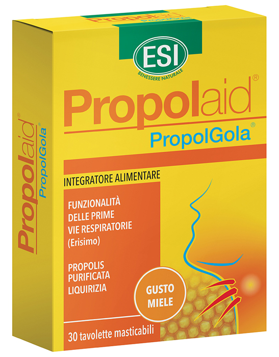 ESI PROPOLAID PROPOLGOLA MIELE 30 TAVOLETTE - Farmamood
