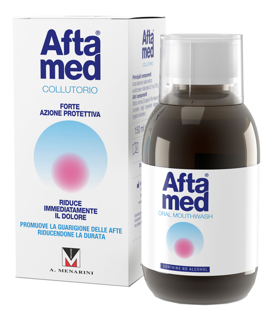 COLLUTORIO AFTAMED 150 ML - Farmamood
