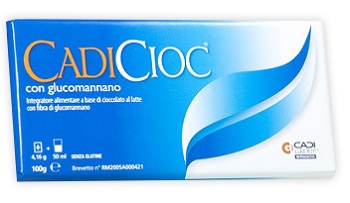 CADICIOC TAVOLETTA LATTE CON GLUCOMANNANO 100 G - Farmamood