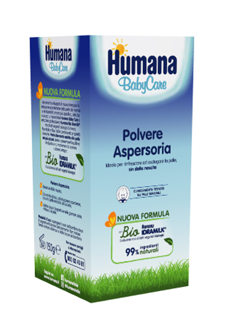 HUMANA BABY CARE POLVERE ASPERSORIA 150 G - Farmamood