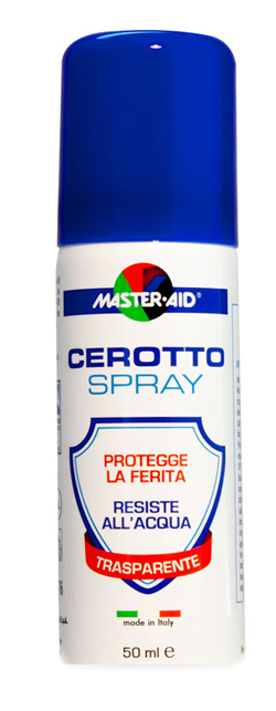 CEROTTO SPRAY MASTER-AID FLACONE 50ML CIRCA 80 APPLICAZIONI - Farmamood