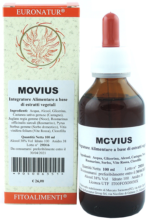 MOVIUS GOCCE 100 ML - Farmamood
