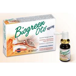 SOLUZIONE OTOLOGICA BIOGREEN OTO SPRAY RIMOZIONE E DISSOLUZIONE CERUME 13 ML - Farmamood