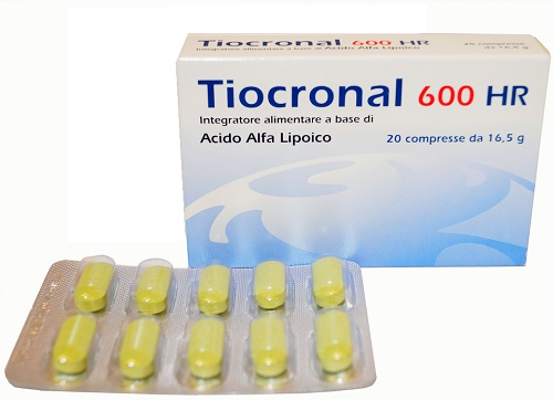TIOCRONAL 600 HR 20 COMPRESSE - Farmamood