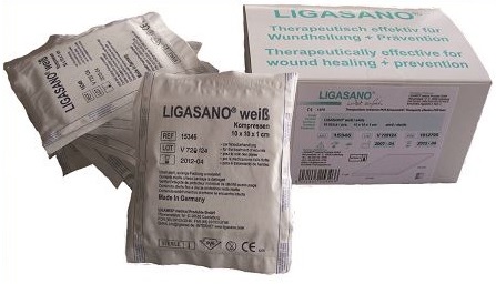 MEDICAZIONE IN COMPRESSE DI POLIURETANO ESPANSO FORMATO DA RETICOLI CELLULARI A NIDO D'APE 10PZ - Farmamood