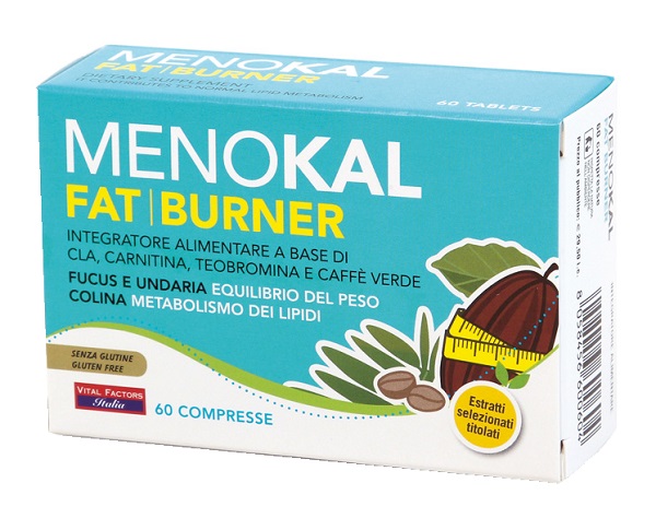 MENOKAL FAT BURNER 60 COMPRESSE - Farmamood