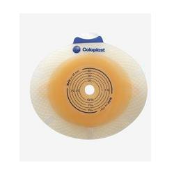 PLACCA PER ILEOSTOMIA E COLOSTOMIA SISTEMA A 2 PEZZI SENSURA CLICK FORO RITAGLIABILE 10-35MM FLANGIA 40MM 5 PEZZI - Farmamood