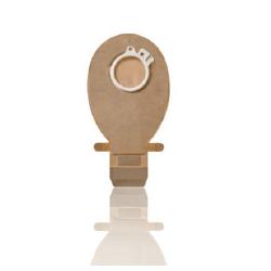 SACCA PER ILEOSTOMIA SISTEMA A 2 PEZZI SENSURA CLICK APERTA RICOPERTA IN TNT FORO 50MM CAPACITA' 650ML 30 PEZZI - Farmamood