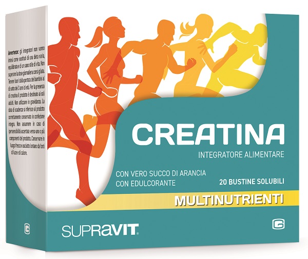 SUPRAVIT CREATINA GRANULATO 20 BUSTINE - Farmamood
