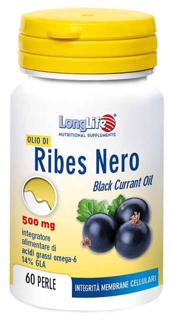 LONGLIFE OLIO RIBES NERO 60 PERLE - Farmamood