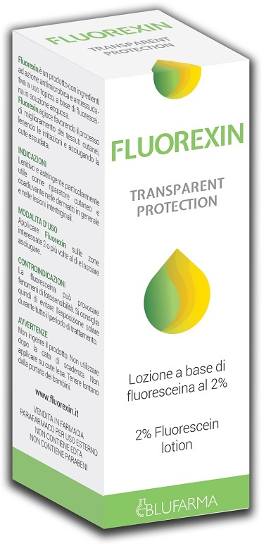 FLUOREXIN TRANSPARENT PROTECTION LOZIONE ANTIBATTERICA 50 ML - Farmamood