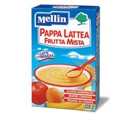 MELLIN PAPPA LATTE FRUTTA 250 G NUOVO FORMATO - Farmamood