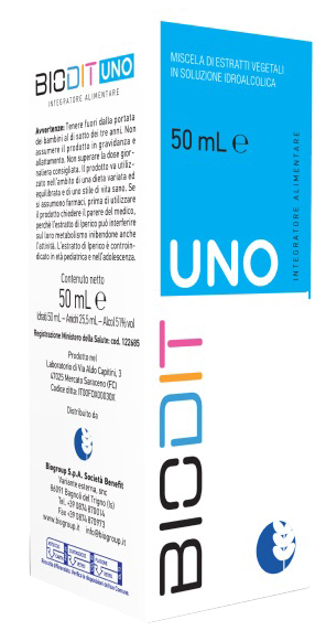 BIODIT UNO 50ML SOL IAL - Farmamood