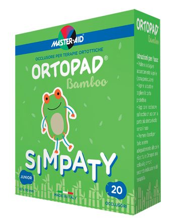 CEROTTO OCULARE PER ORTOTTICA ORTOPAD SIMPATY REGULAR 5,7X8,2 20 PEZZI - Farmamood
