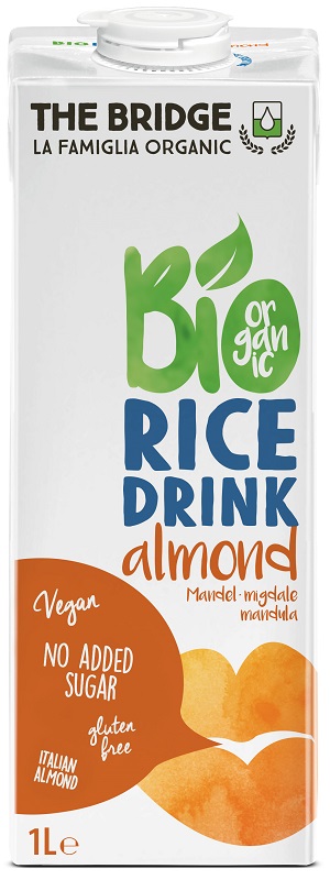 BIO RICE DRINK MANDORLA 1000 ML - Farmamood