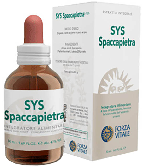 SYS SPACCAPIETRA GOCCE 50 ML - Farmamood