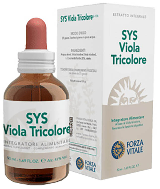 SYS VIOLA TRICOLORE GOCCE 50 ML - Farmamood