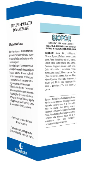 BIOPOR 50 ML SOLUZIONE IDROALCOLICA - Farmamood