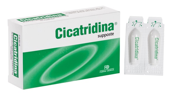 CICATRIDINA SUPPOSTE 10 PEZZI - Farmamood