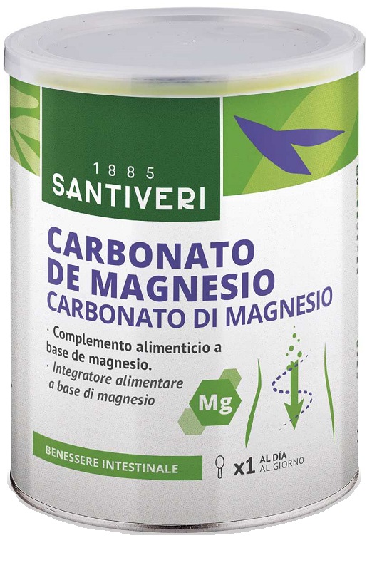 CARBONATO MAGNESIO 110 G SANTIVERI - Farmamood