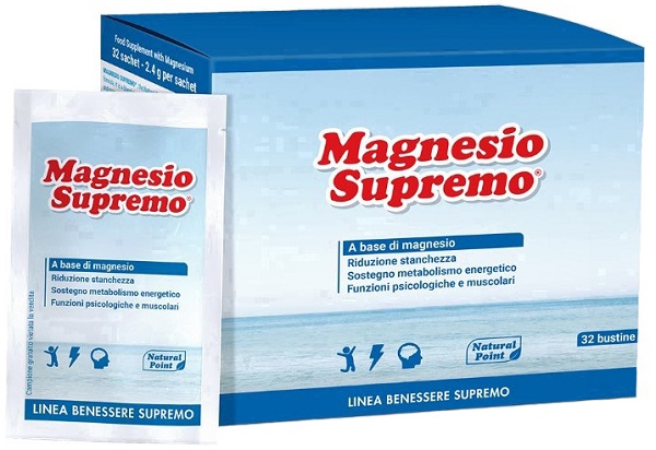 MAGNESIO SUPREMO 32 BUSTINE - Farmamood