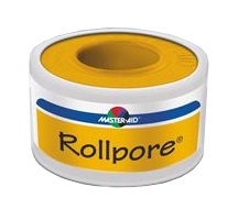 CEROTTO IN ROCCHETTO MASTER-AID ROLLPORE TESSUTO NON TESSUTO 5X1,25 - Farmamood