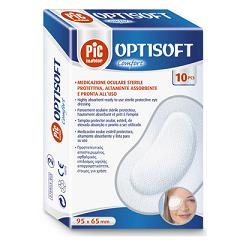 TAMPONE OCULARE PIC IN TESSUTO NON TESSUTO STERILE ADESIVO 10 PEZZI - Farmamood